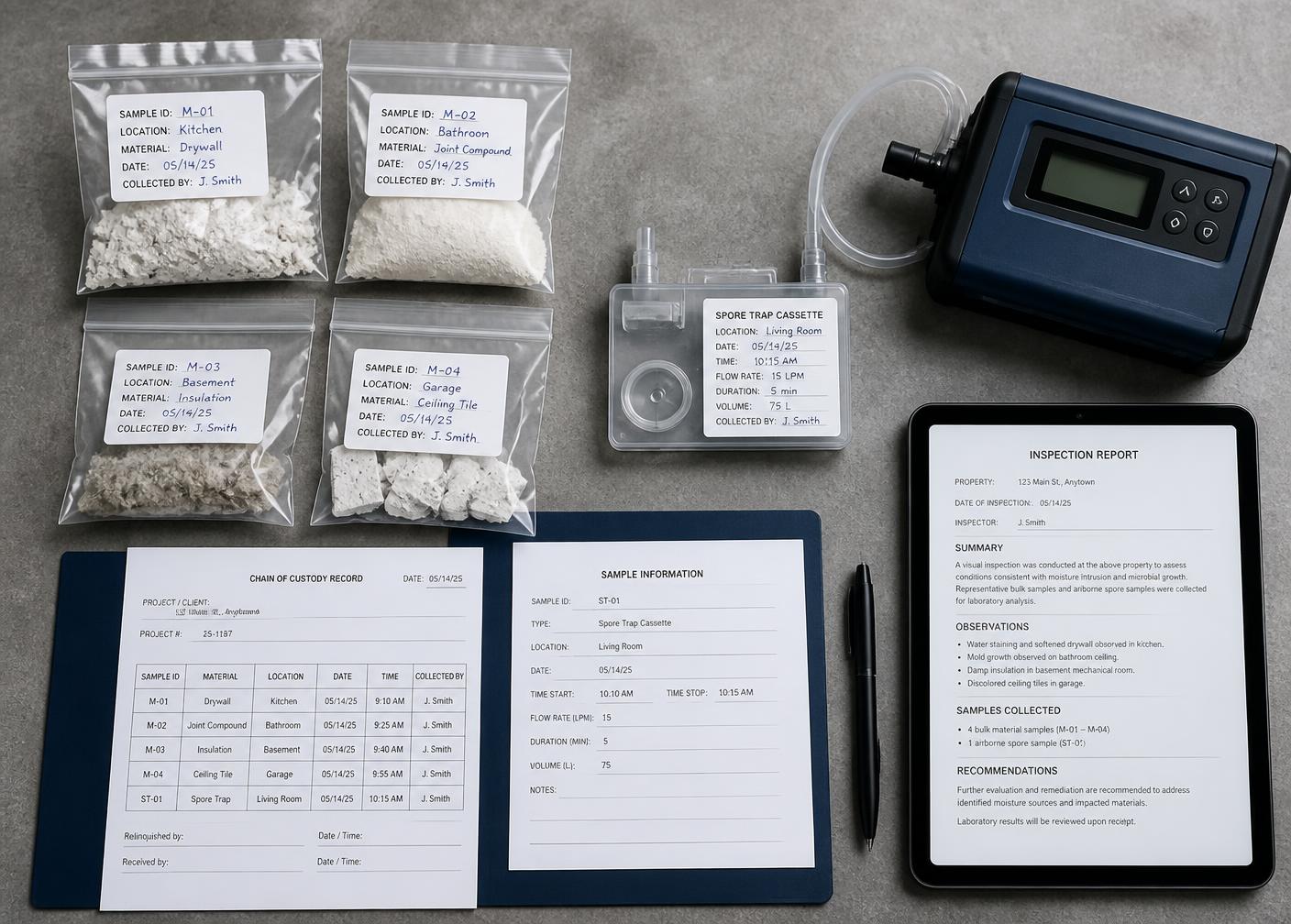 Mold Inspections & Testing